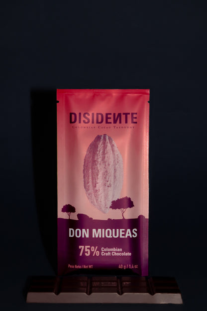 Don Miqueas 75% – Colombian Bean to Bar